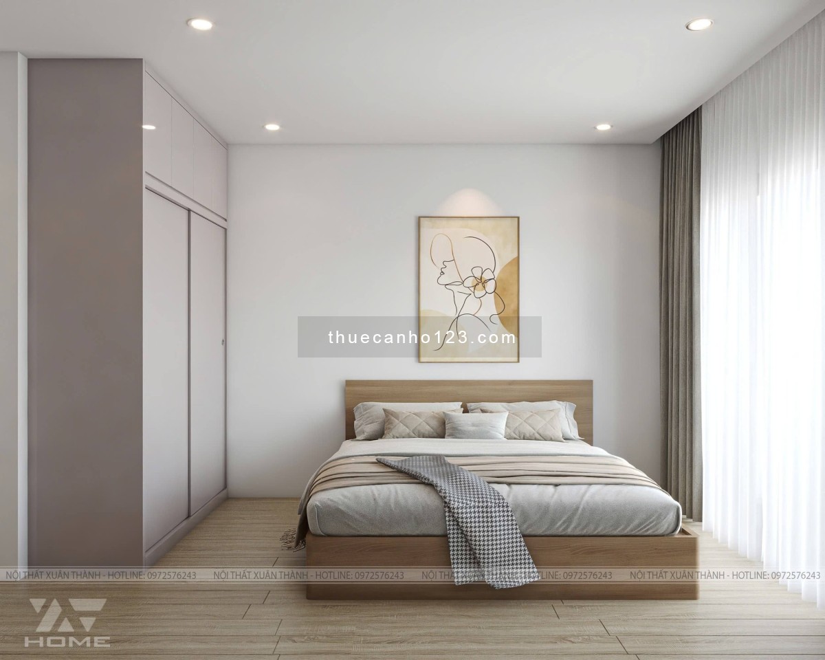 Cho thuê căn hộ 2PN 2VS (63m²) – Tòa GS5 Vinhomes Smart City - Ảnh 4
