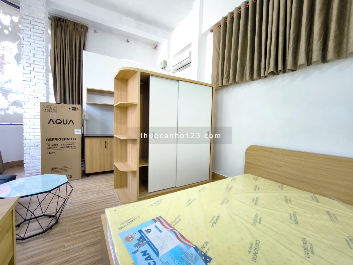 Cho thuê căn hộ Studio Cửa sổ, Máy giặt riêng Q8 gần cầu Nguyễn Văn Cừ, cầu chữ Y, Parc Mall - Ảnh 2