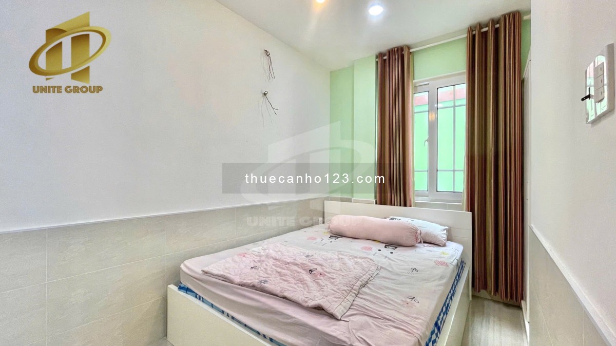 Cho thuê căn hộ 1PN Cửa sổ thoáng Q4 gần cầu Kênh Tẻ, cầu Ông Lãnh, cầu Calmette, ĐH Luật - Ảnh 1