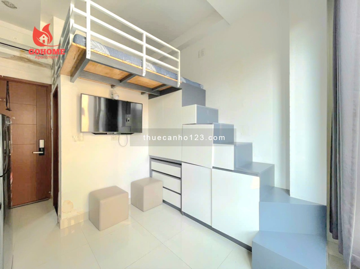 Căn hộ có gác nhiều ánh sáng gần chợ Bến Thành - Bùi Viện Quận 1 - Ảnh 6