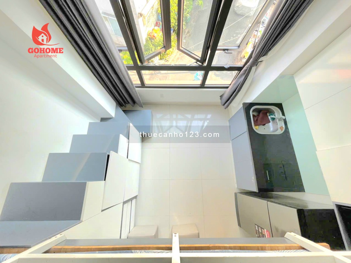 Căn hộ có gác nhiều ánh sáng gần chợ Bến Thành - Bùi Viện Quận 1 - Ảnh 3