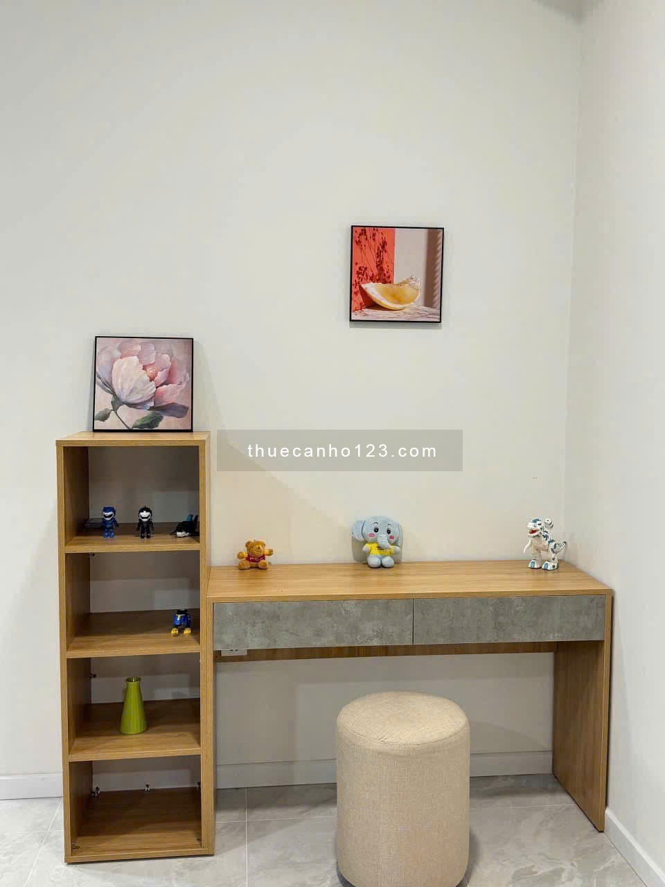 Chung cư Carillon 5, Luỹ Bán Bích, TP: 75m2, 2p ngủ, 2wc, NT đẹp 12tr/th. - Ảnh 3