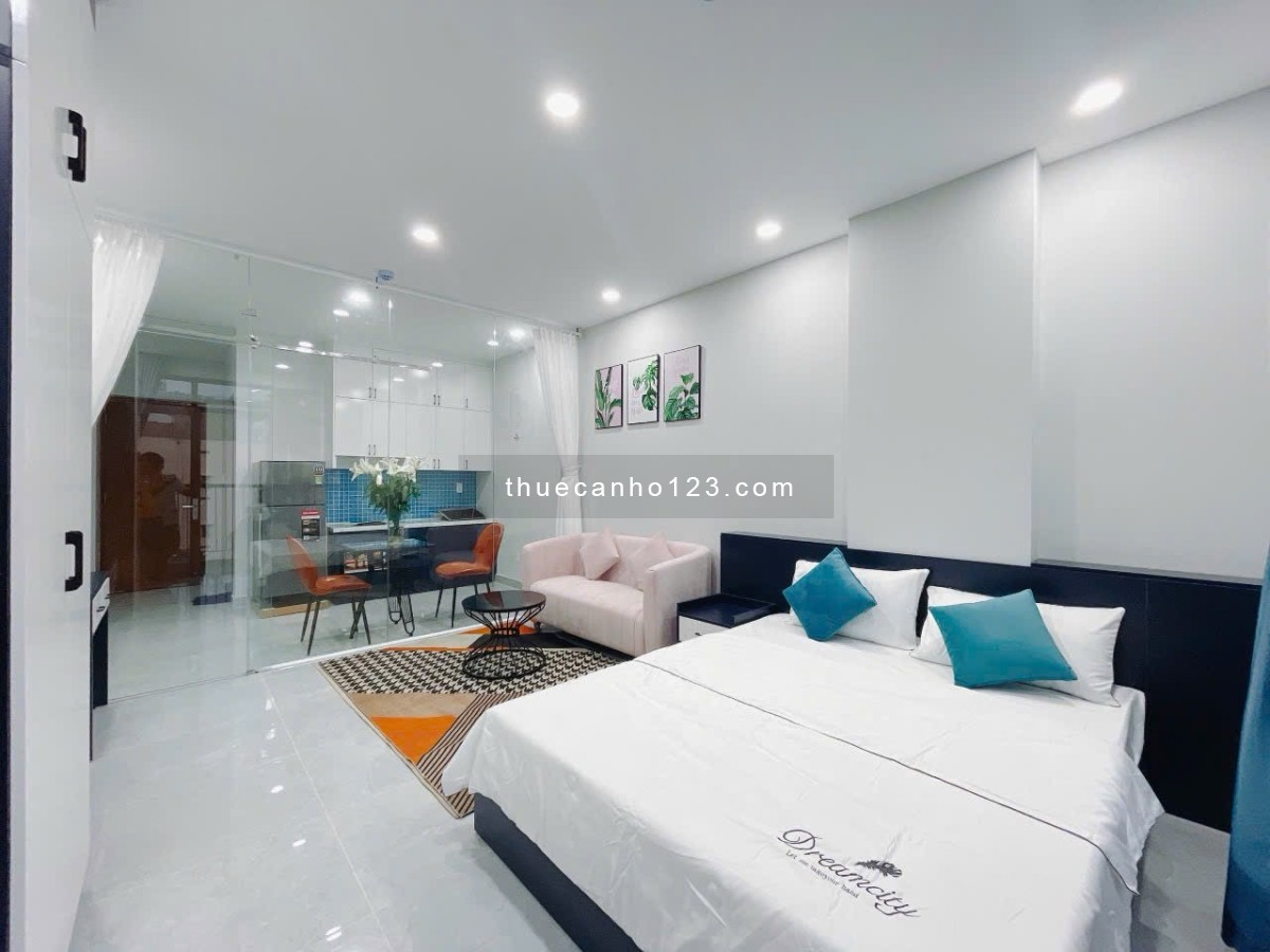 Cho thuê căn hộ 1PN rộng 40m2 - balcony - thang máy - chợ Tân Định - CV Lê Văn Tám - bờ kè Hoàng Sa - Ảnh 5