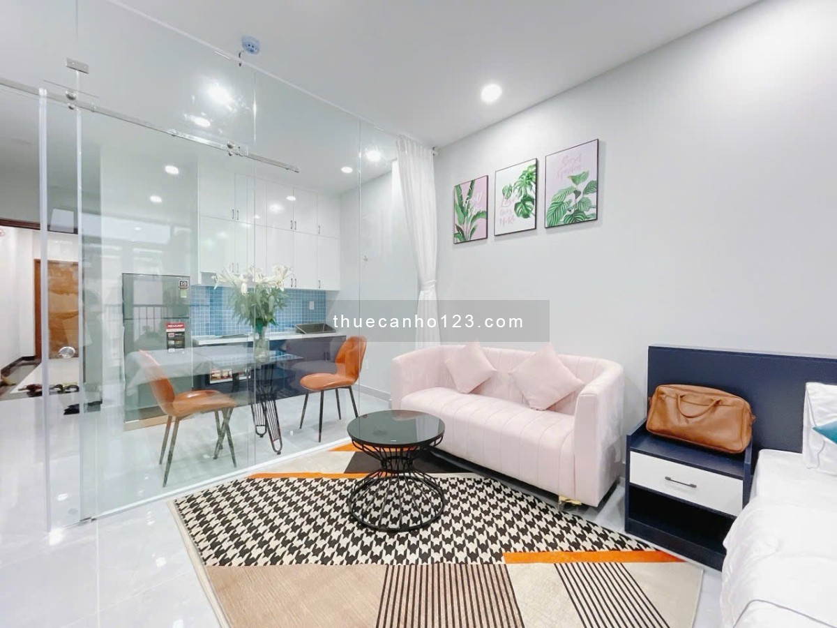 Cho thuê căn hộ 1PN rộng 40m2 - balcony - thang máy - chợ Tân Định - CV Lê Văn Tám - bờ kè Hoàng Sa - Ảnh 8
