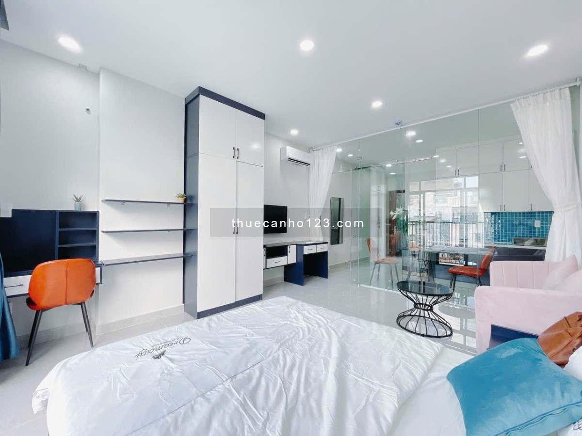 Cho thuê căn hộ 1PN rộng 40m2 - balcony - thang máy - chợ Tân Định - CV Lê Văn Tám - bờ kè Hoàng Sa - Ảnh 2