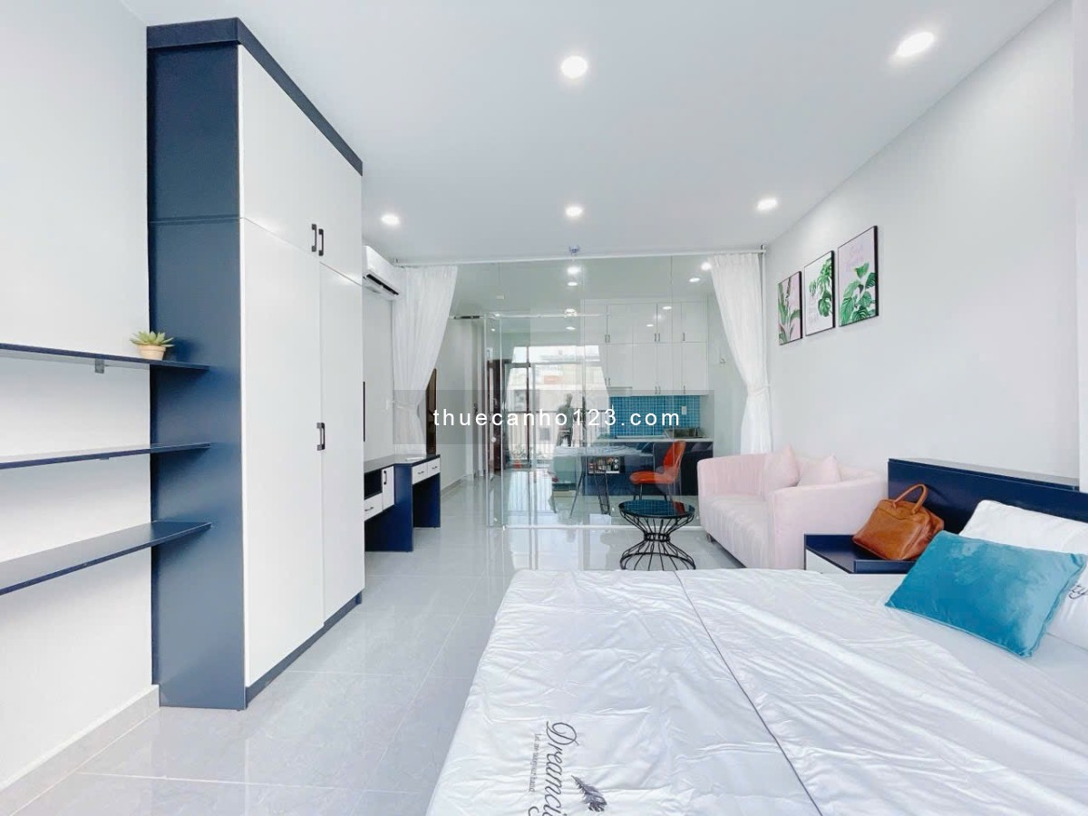 Cho thuê căn hộ 1PN rộng 40m2 - balcony - thang máy - chợ Tân Định - CV Lê Văn Tám - bờ kè Hoàng Sa - Ảnh 7