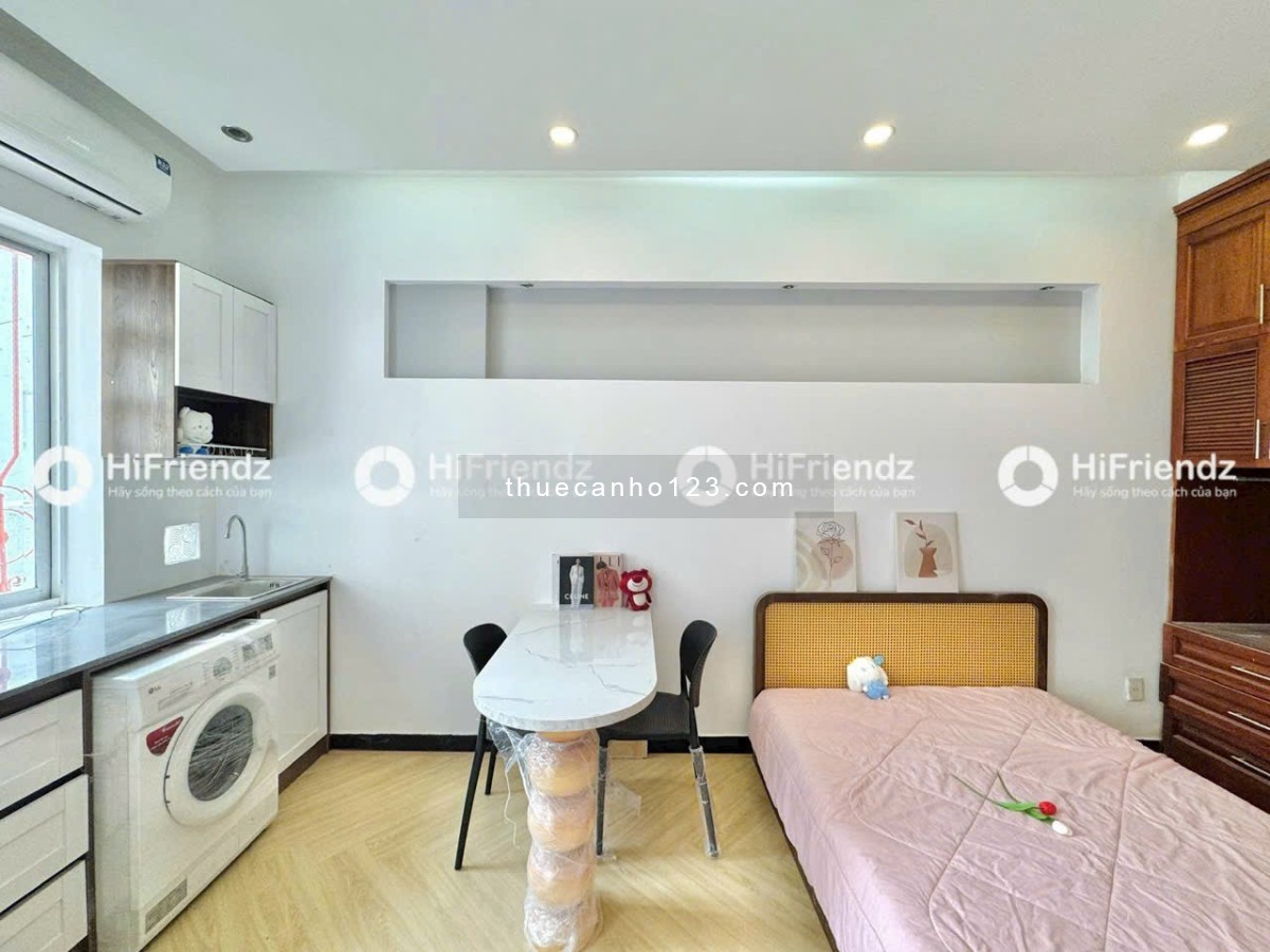 Cho thuê căn hộ Studio Ban công thoáng Q1 gần cầu Calmette, Ông Lãnh, Bùi Viện, chợ Bến Thành - Ảnh 5