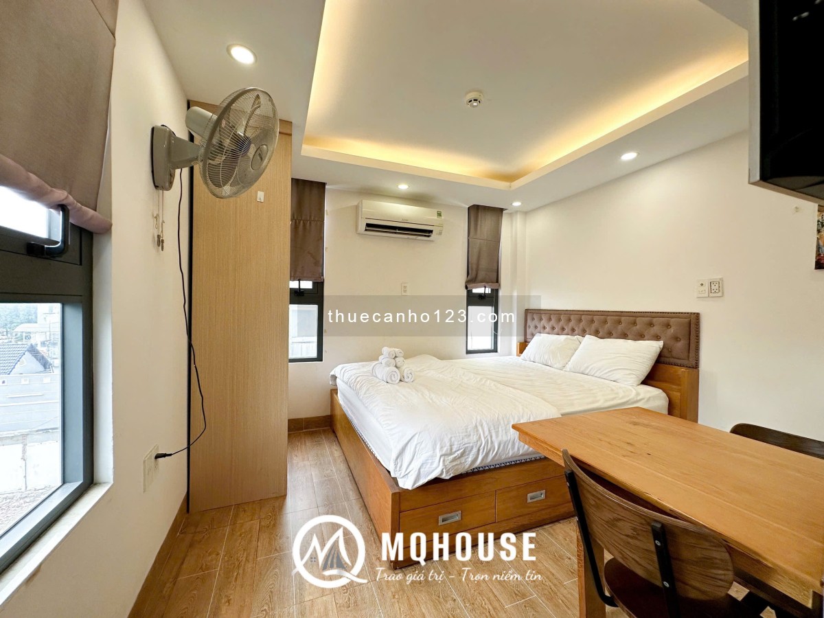 Cho thuê căn hộ studio ban công máy giặt riêng gần Sư Vạn Hạnh, chung cư Hà Đô quận 10 - Ảnh 4