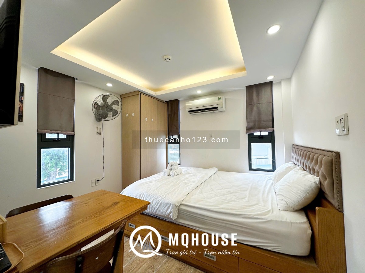 Cho thuê căn hộ studio ban công máy giặt riêng gần Sư Vạn Hạnh, chung cư Hà Đô quận 10 - Ảnh 1