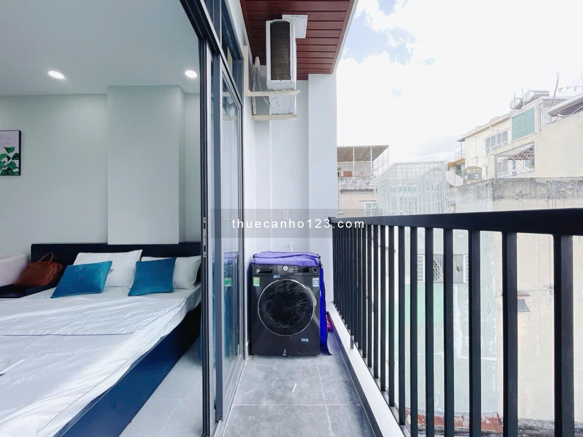 Cho thuê căn hộ 1PN rộng 40m2 - balcony - thang máy - chợ Tân Định - CV Lê Văn Tám - bờ kè Hoàng Sa - Ảnh 4