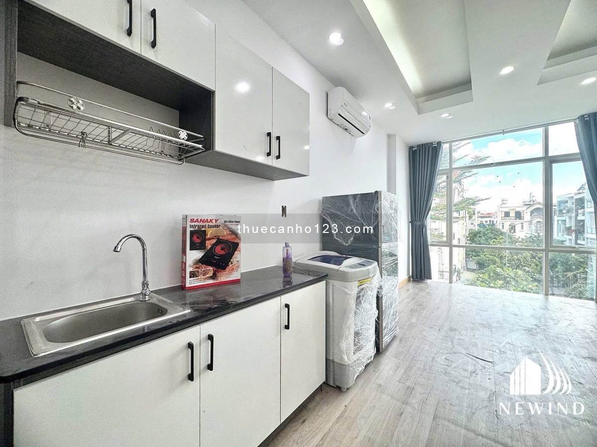 Cho thuê studio cửa sổ Quận 7 Tân Phong full nội thất gần Lotte Mart TDTU RMIT UFM an ninh PCCC - Ảnh 7