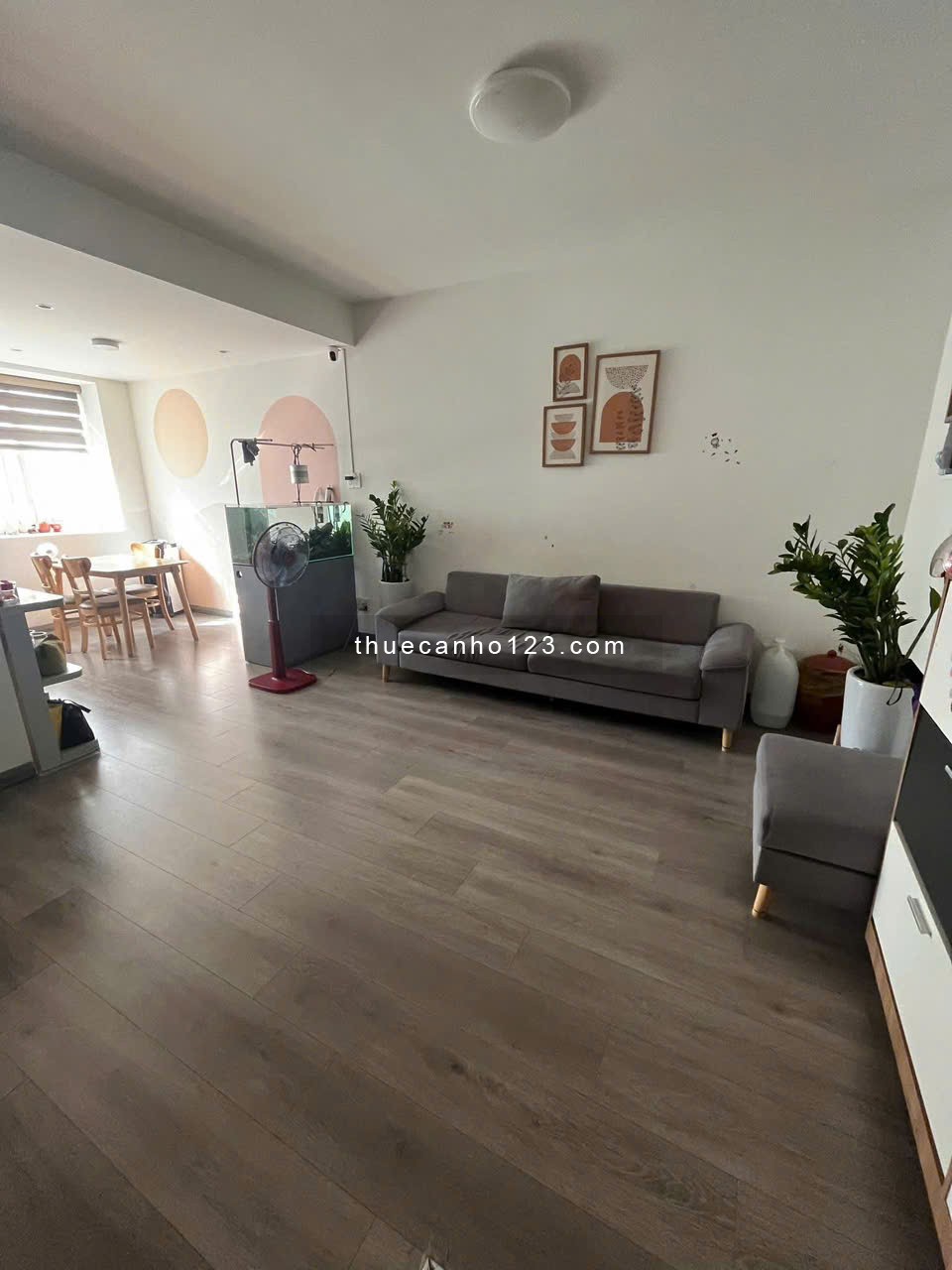 Chung cư 08 Bà Huyện Thanh Quan, Q3: 80m2, 2p ngủ, có nội thất, 11tr/th - Ảnh 4