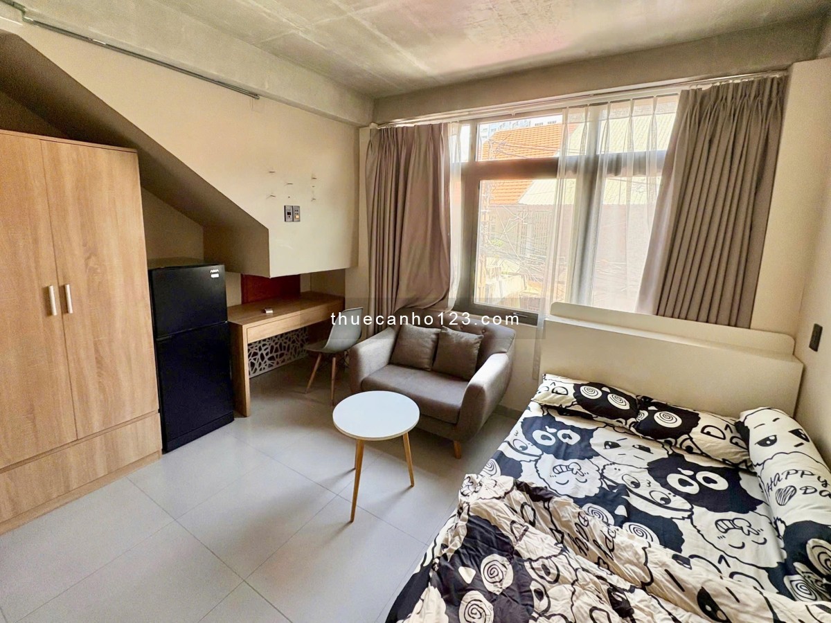 Cho thuê căn hộ Studio Cửa sổ Q4 gần cầu Ông Lãnh, cầu Calmette, cầu Kênh Tẻ, công viên Khánh Hội - Ảnh 2