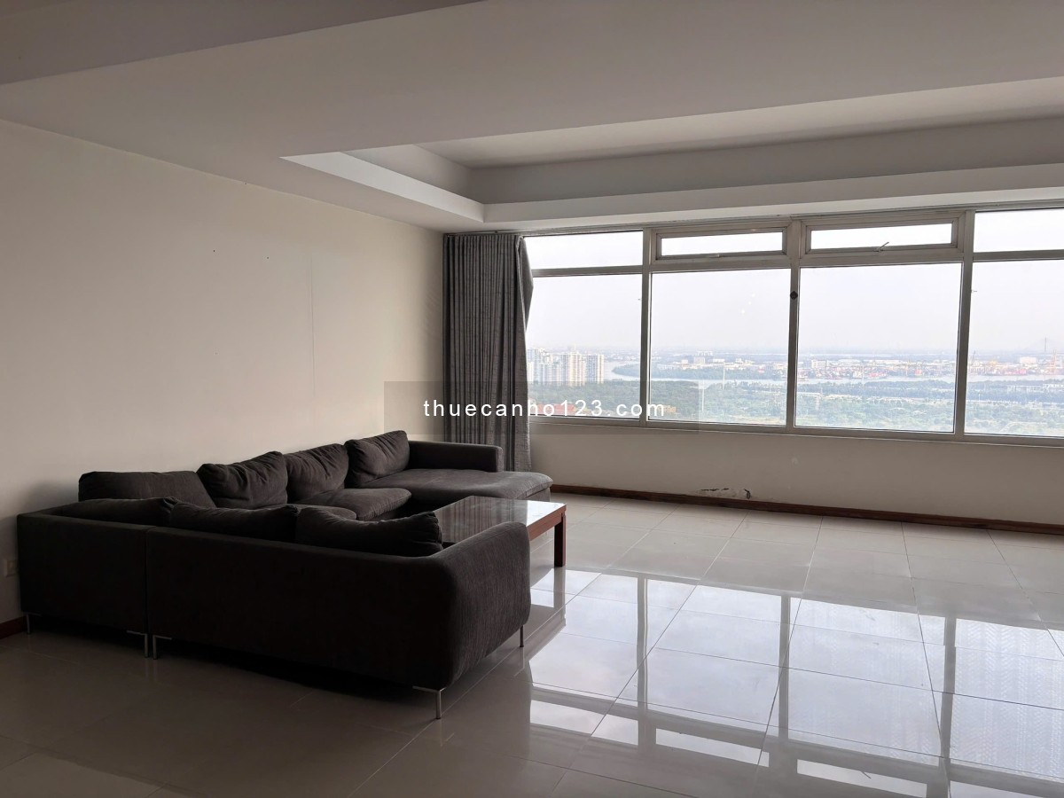 Cho thuê căn hộ 4PN tầng cao – Saigon Pearl, Ruby 1 – Diện tích lớn, full nội thất - Ảnh 1