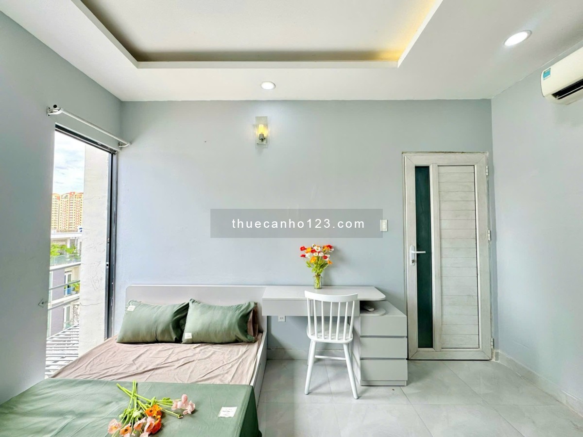 Cho thuê căn hộ studio ban công thang máy full nt Nguyễn Văn Cừ gần Võ Văn Kiệt Trần Hưng Đạo quận 1 - Ảnh 12