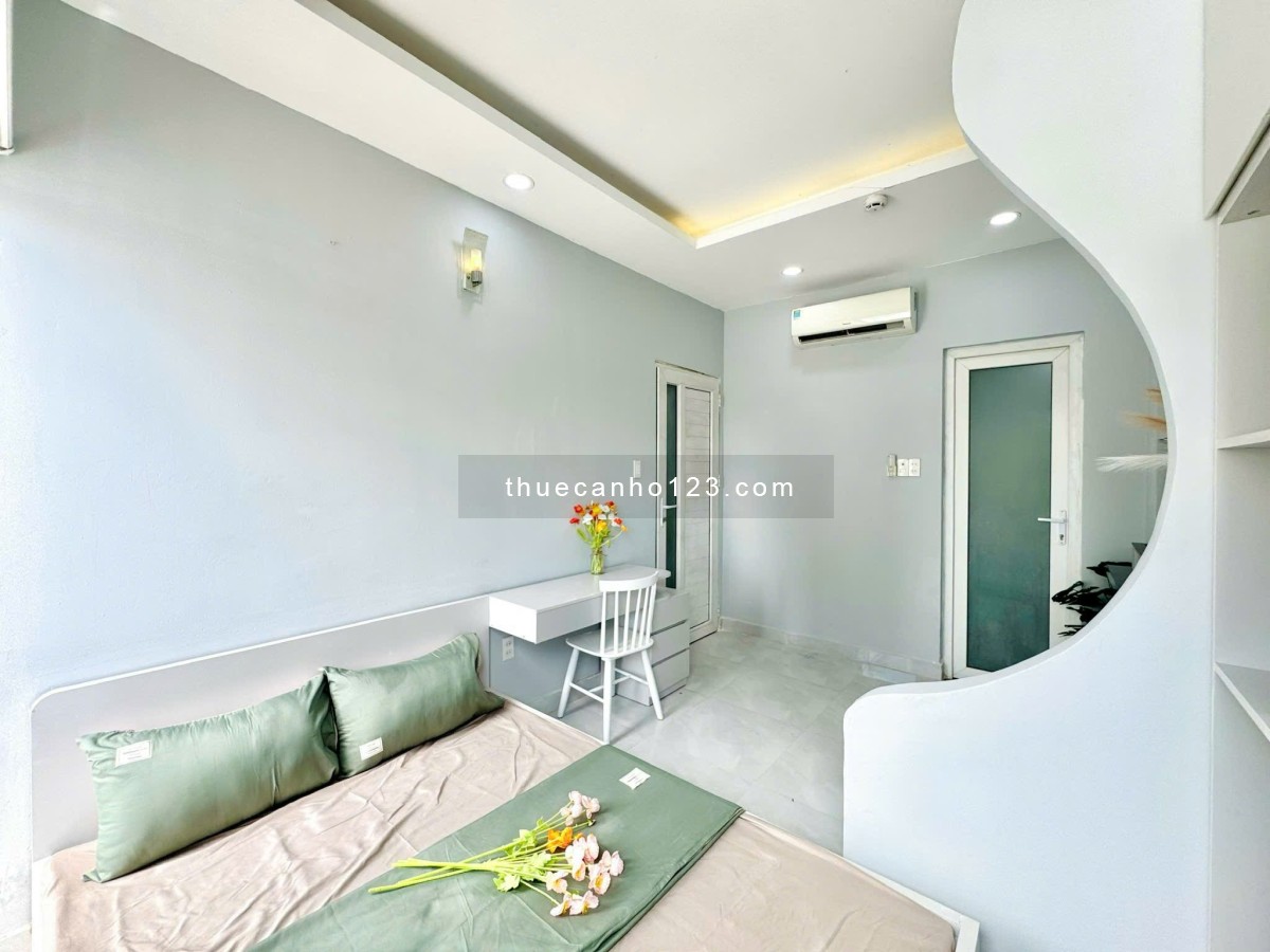 Cho thuê căn hộ studio ban công thang máy full nt Nguyễn Văn Cừ gần Võ Văn Kiệt Trần Hưng Đạo quận 1 - Ảnh 6