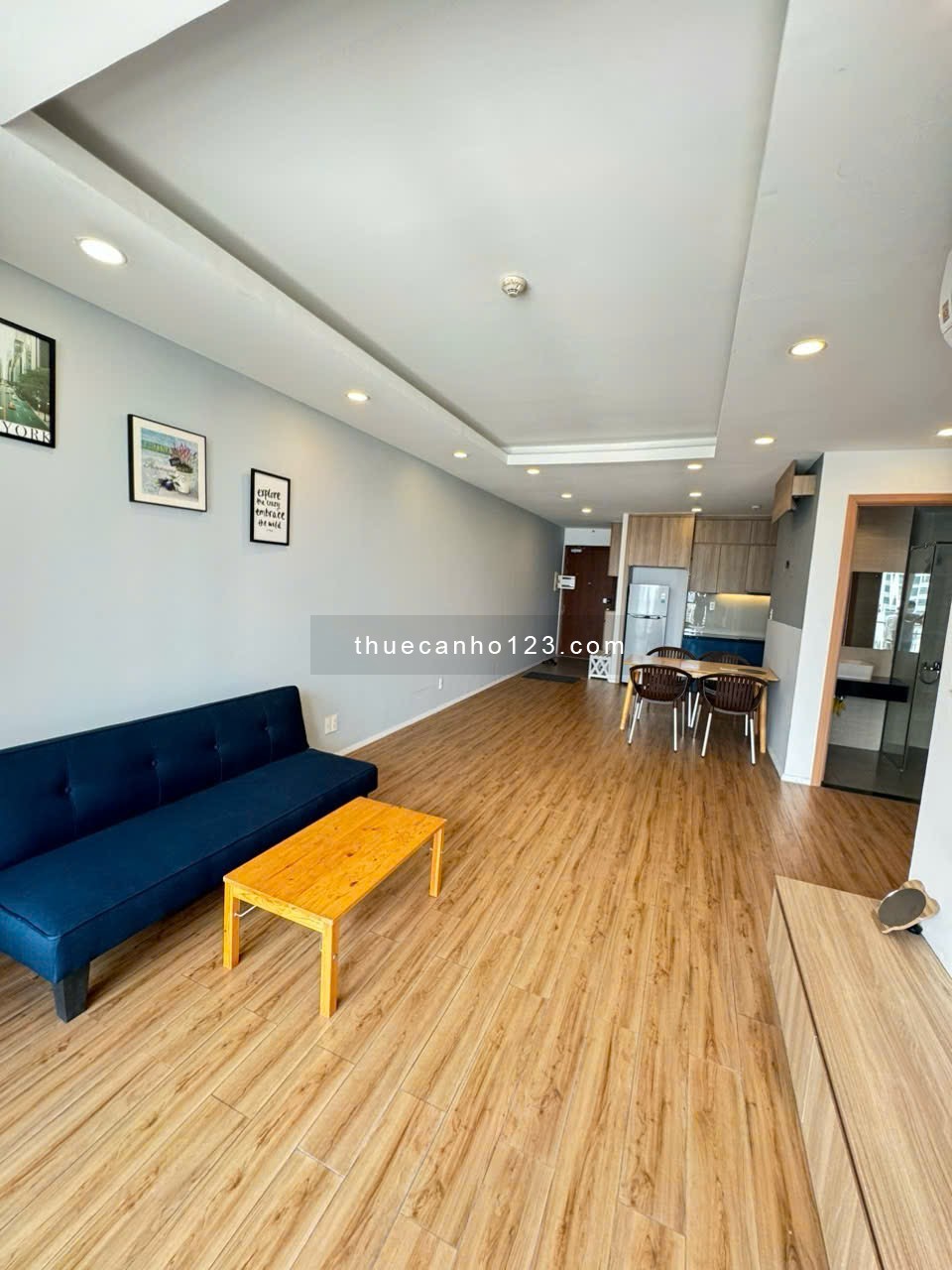 Cho thuê căn hộ 80m2, 2PN, tầng 11 view nội khu mát mẻ tại The Gold View Q4 - Ảnh 10