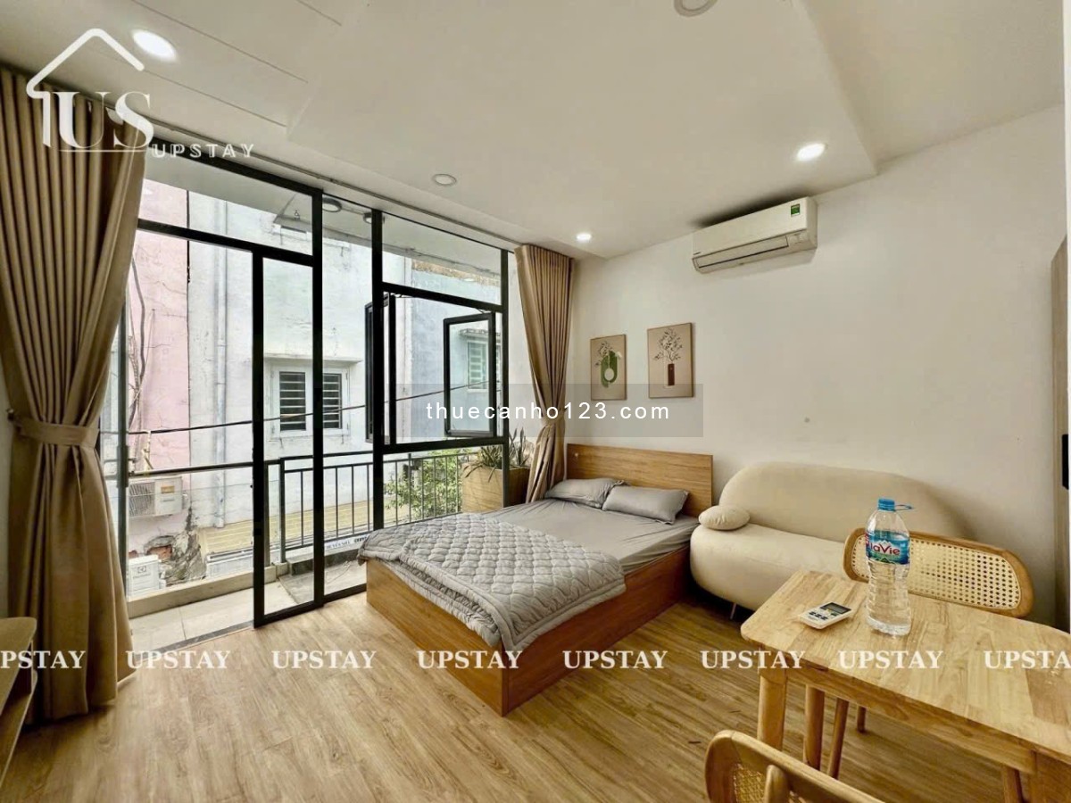 Căn Hộ 45m² Ban Công, Tách Bếp Full Nội Thất – Trung Tâm Quận 1 Gần Chợ Tân Định - Ảnh 1