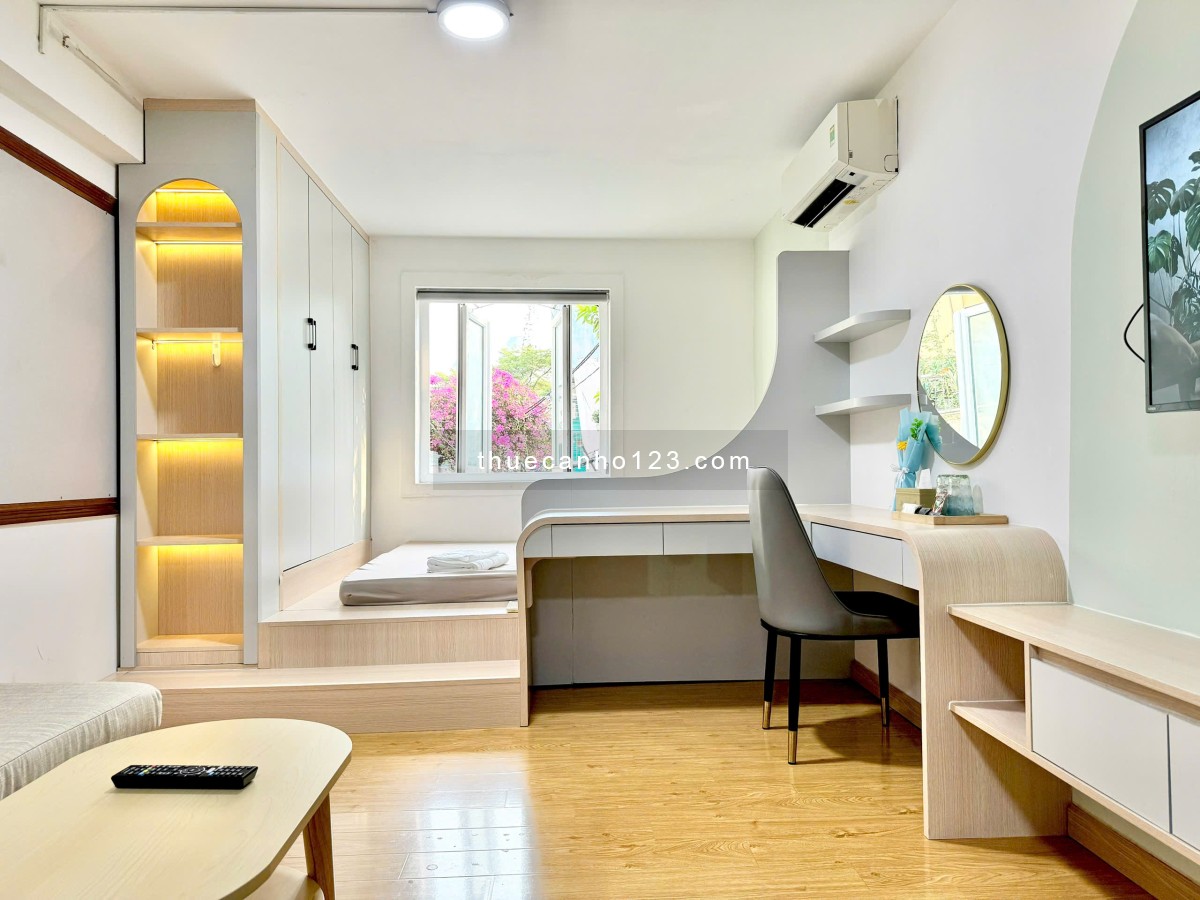 Cho thuê căn hộ studio có máy giặt riêng gần Ngã Tư Hàng Xanh- Điện Biên Phủ, Quận Bình Thạnh - Ảnh 1
