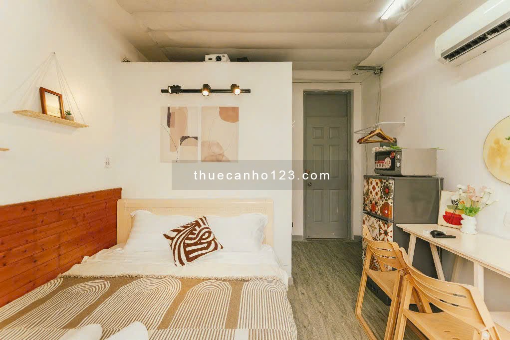 Căn hộ studio ban công rộng rải vibe Vintage siêu xinh tại đường Lê Văn Sỹ,Quận Phú Nhuận 0948881039 - Ảnh 2