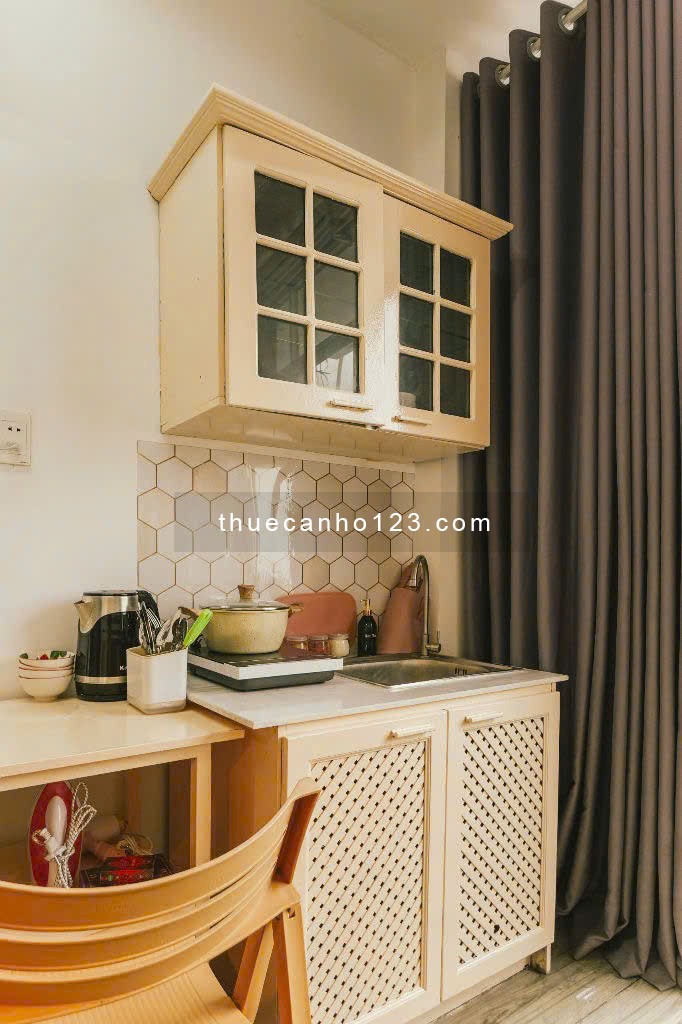 Căn hộ studio ban công rộng rải vibe Vintage siêu xinh tại đường Lê Văn Sỹ,Quận Phú Nhuận 0948881039 - Ảnh 4