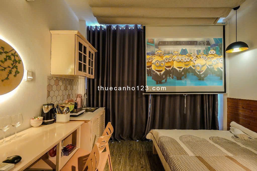 Căn hộ studio ban công rộng rải vibe Vintage siêu xinh tại đường Lê Văn Sỹ,Quận Phú Nhuận 0948881039 - Ảnh 10