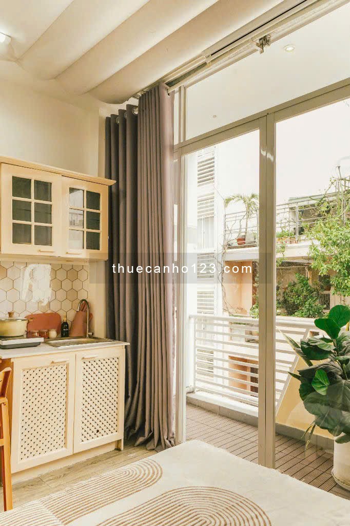 Căn hộ studio ban công rộng rải vibe Vintage siêu xinh tại đường Lê Văn Sỹ,Quận Phú Nhuận 0948881039 - Ảnh 8