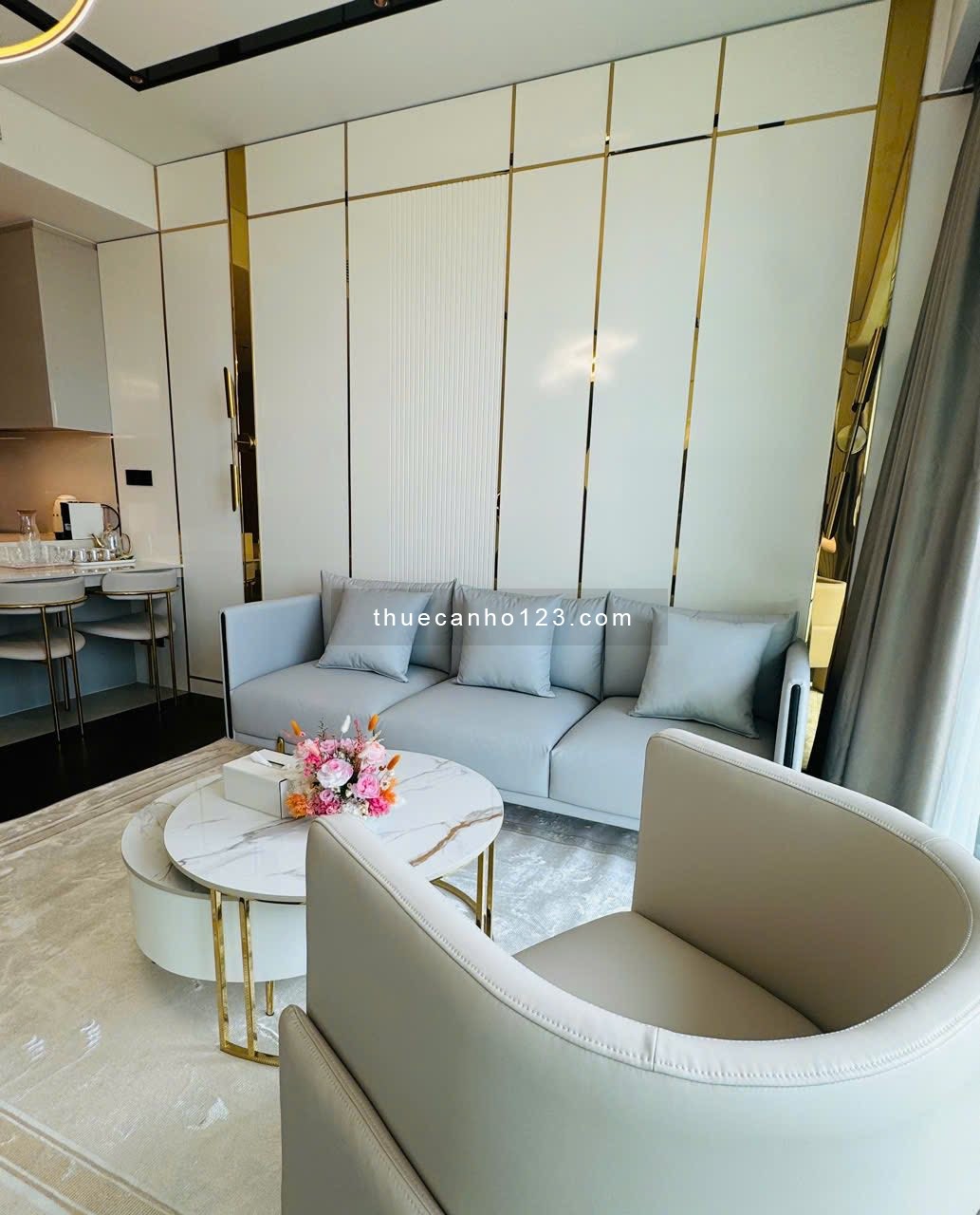 Cho thuê Grand Marina Saigon 1pn 1wc 65 triệu/ tháng, full nội thất mới 100% - Ảnh 3