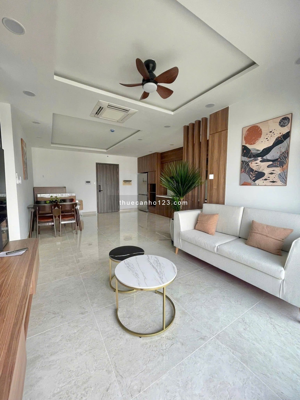 Chung cư Ruby Garden, 87m2, 2PN, 2WC, Bancong , NT, giá 10tr5/th. - Ảnh 2