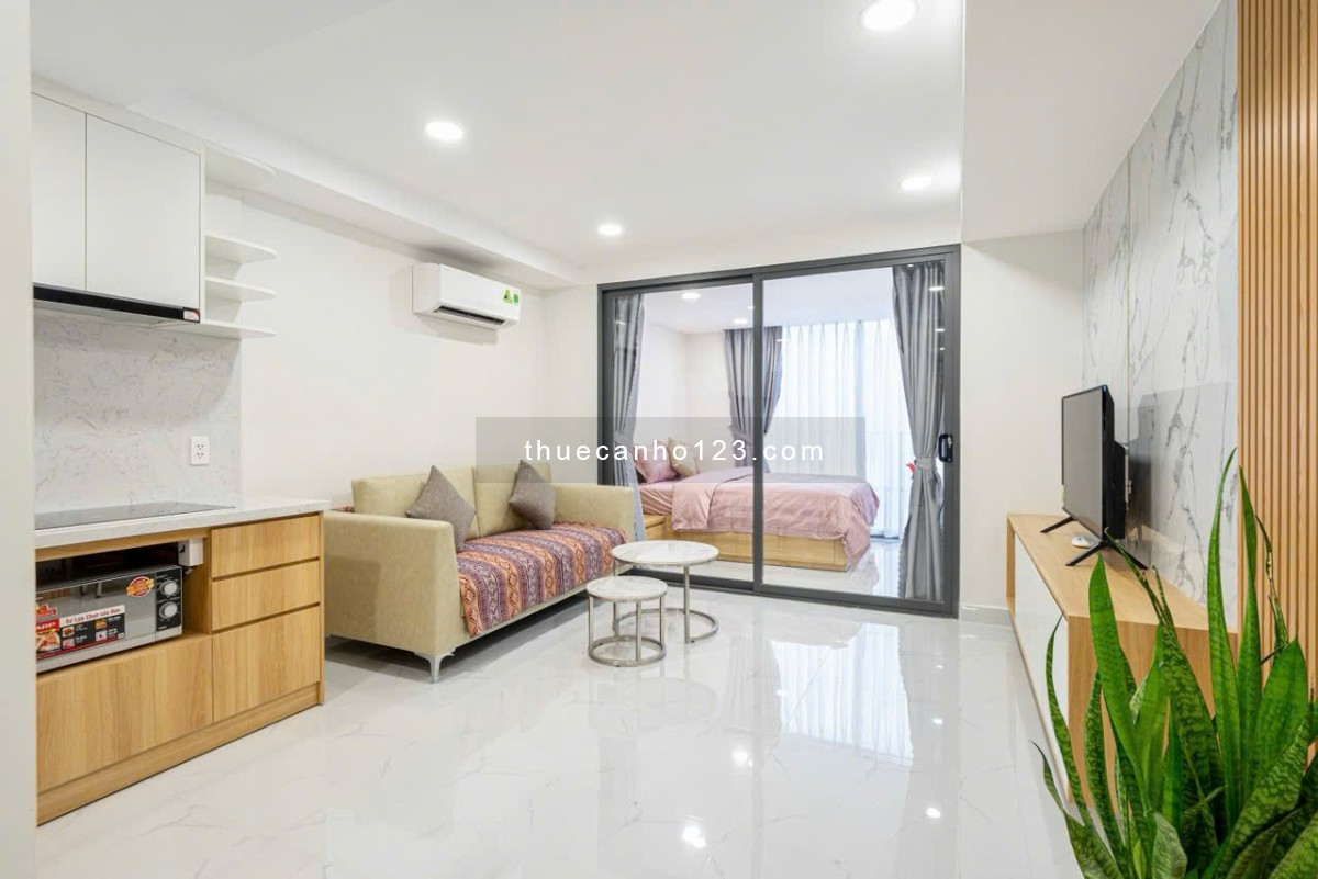 CĂN HỘ TÁCH BẾP 1PN FULL NỘI THẤT BAN CÔNG CỰC RỘNG Ở QUẬN 1 - Ảnh 7