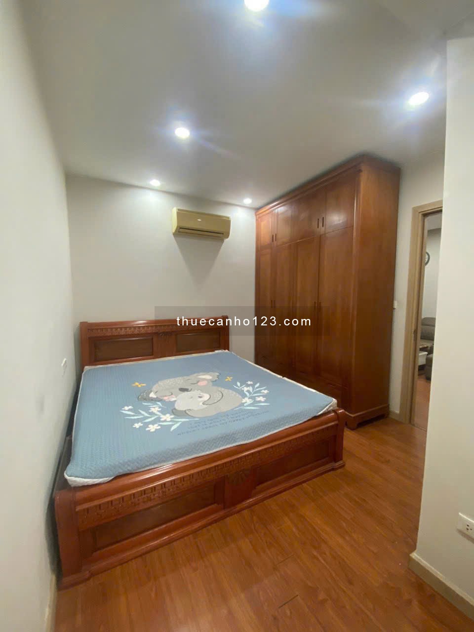 Cho thuê căn hộ HD Mon Hàm Nghi 2 ngủ 54m2 full đồ căn góc 12tr - Ảnh 3