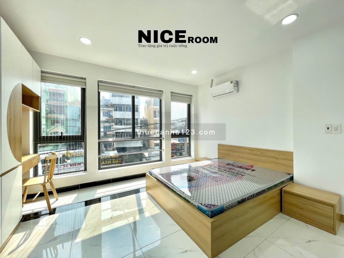 Căn Hộ 1PN 50m² Cửa Sổ Lớn, Máy Giặt Riêng Full Nội Thất Gần Công viên Tao Đàn Nhà Thờ Đức Bà - Ảnh 1