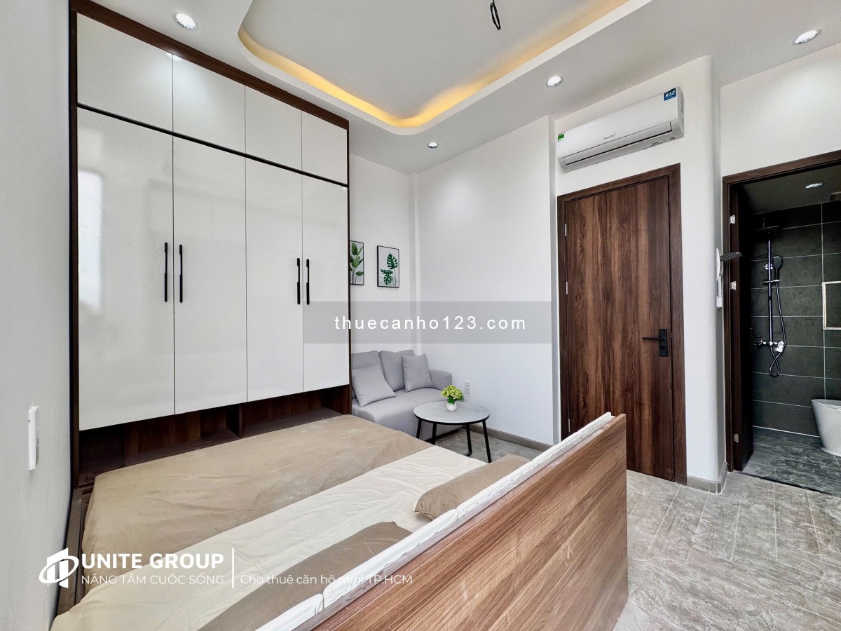 KHAI TRƯƠNG CĂN HỘ STUDIO BAN CÔNG - CỬA SỔ FULL NỘI THẤT - MÁY GIẶT RIÊNG NGAY ĐẦM SEN - Ảnh 5