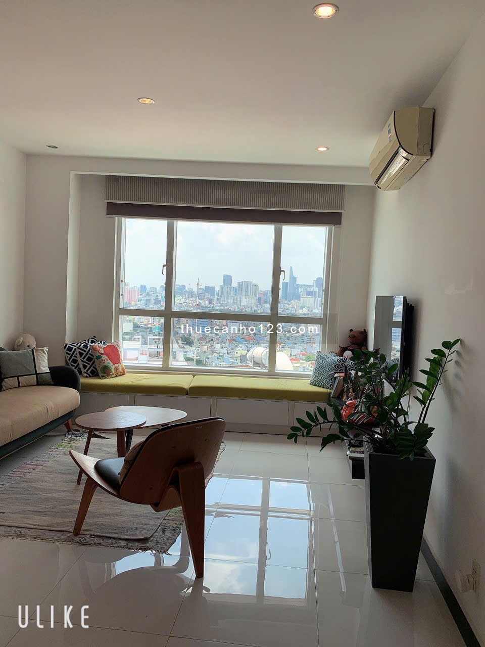 Cho thuê căn hộ Him Lam Riverside Quận 7, 112m, 3pn, 3wc, đủ nội thất đẹp, tầng cao, giá 19 triệu, - Ảnh 1