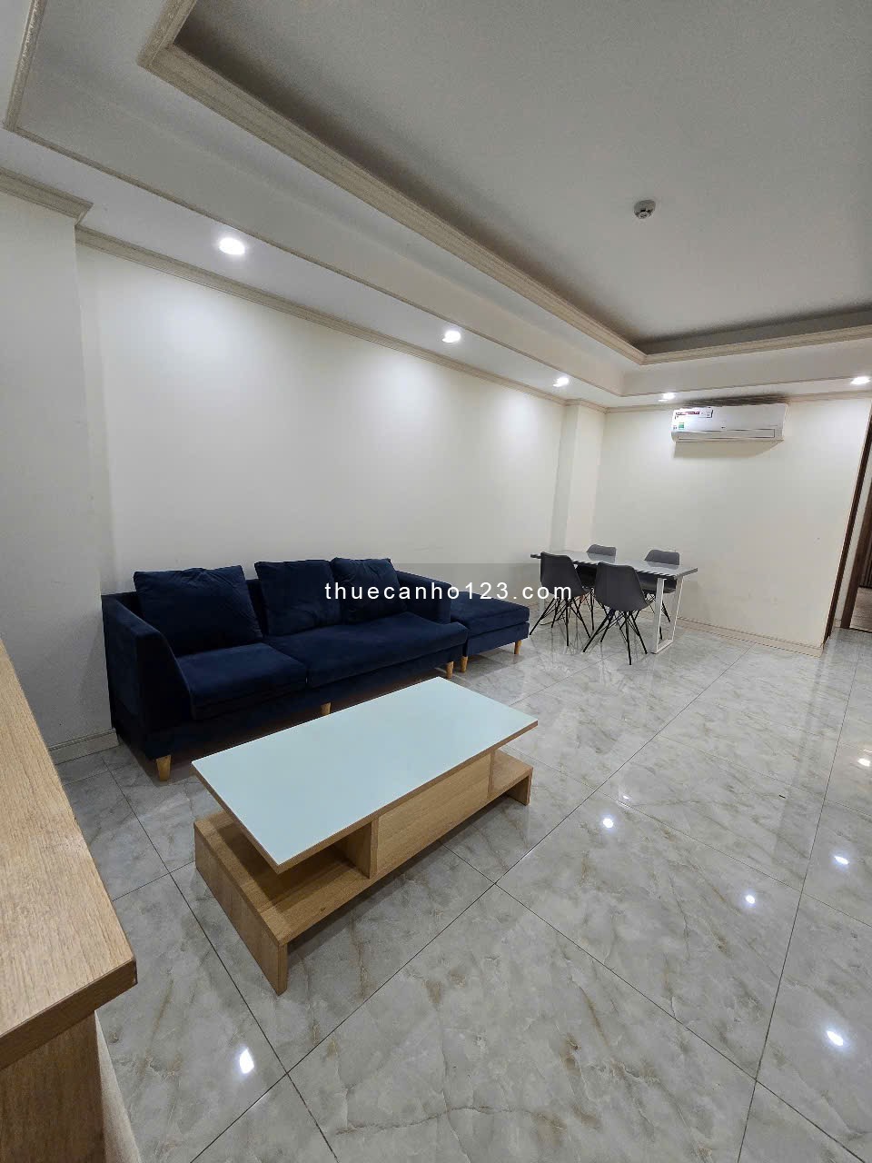 Cho thuê căn 2PN, 2WC, 81m2, tầng cao, view đẹp, thoáng mát, 12,5tr/tháng(full nt) - Ảnh 2
