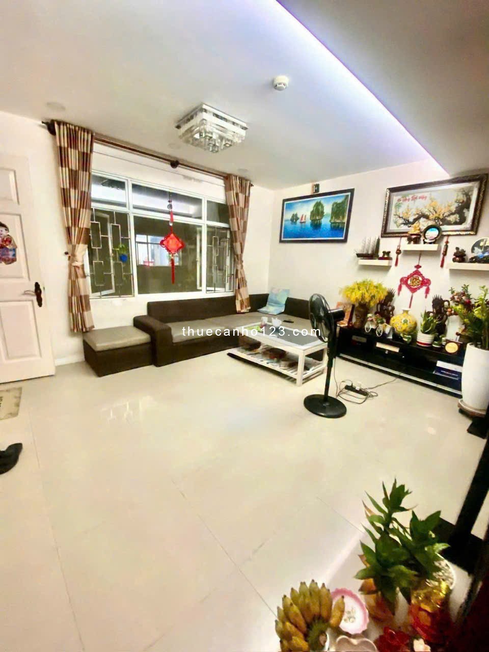 Chung cư Miếu Nổi, Vũ Huy Tấn, BT: 3PN, full NT, 95m2, nhà sạch, 14tr/th - Ảnh 1