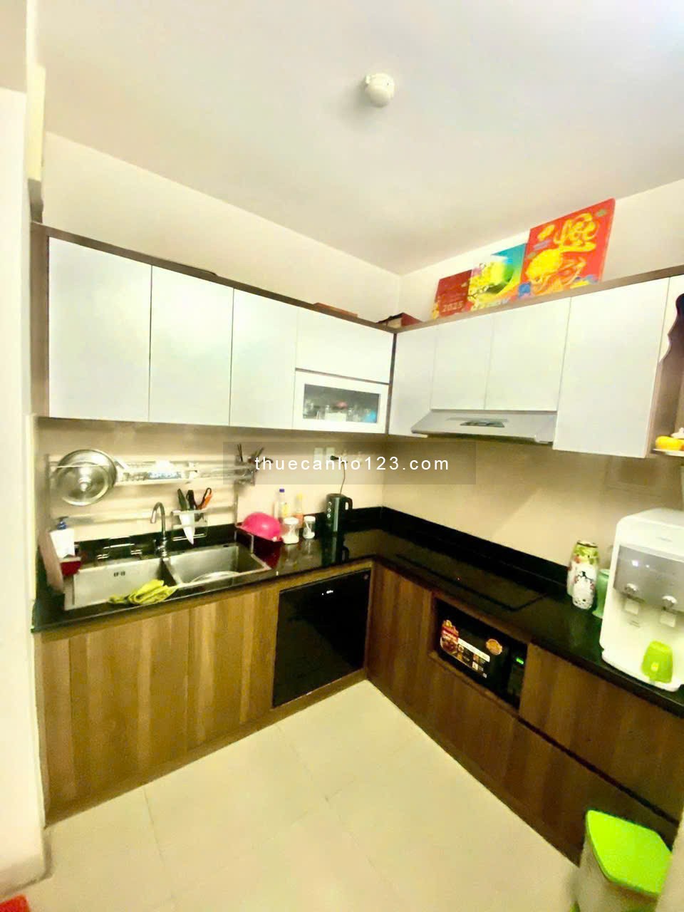 Chung cư Miếu Nổi, Vũ Huy Tấn, BT: 3PN, full NT, 95m2, nhà sạch, 14tr/th - Ảnh 6