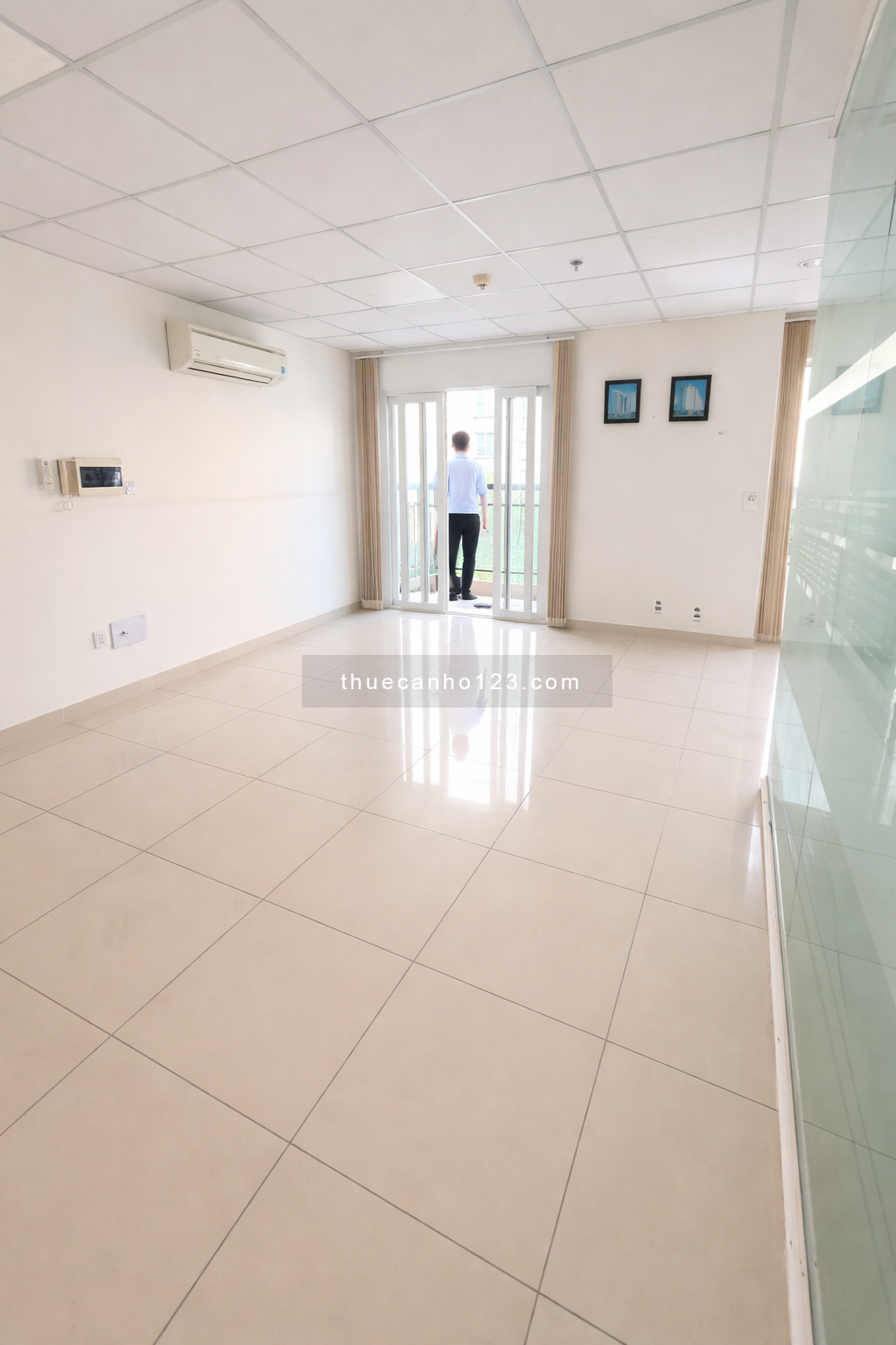Cho thuê căn hộ phúc yên 2 vừa ở vừa làm văn phòng 200m 5pn2wc nhà trống, máy lạnh, dọn ở ngay - Ảnh 2