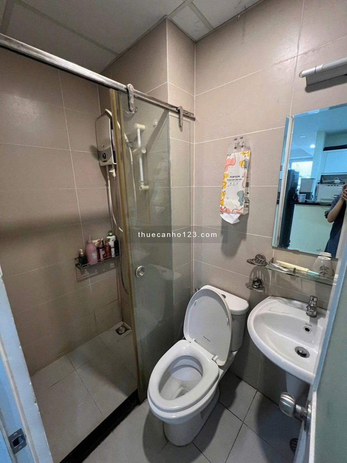 C/c Miếu Nổi, Vũ Huy Tấn, BT: 3PN, full NT, 95m2, nhà sạch, 14tr/th, Bancong - Ảnh 2