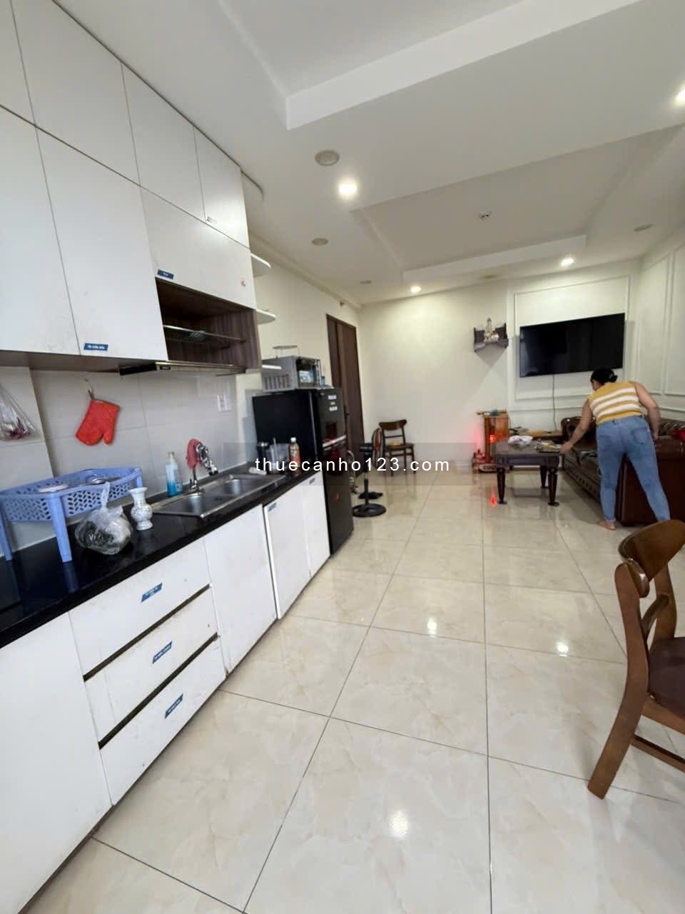 Chung cư Ruby, 2A Nguyễn Sỹ Sách, TB: 120m2, 3p ngủ, full NT, 13,5tr - Ảnh 1
