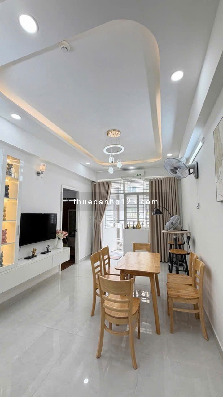 Chung cư Ung Văn Khiêm, P25, BT: 1p ngủ rộng, có NT, 62m2, 8tr/th - Ảnh 4