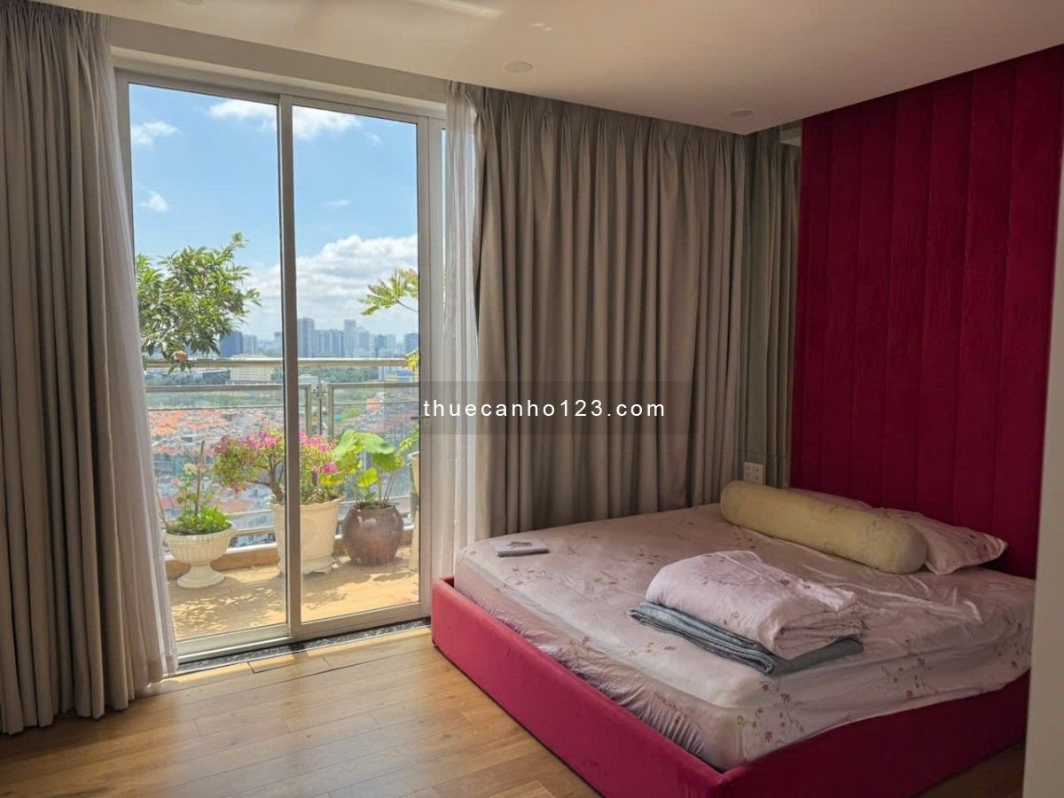 Cho thuê Penthuose Him Lam Riverside Quận 7, 204m, 4pn, 4wc, full nội thất, giá 40 triệu - Ảnh 2