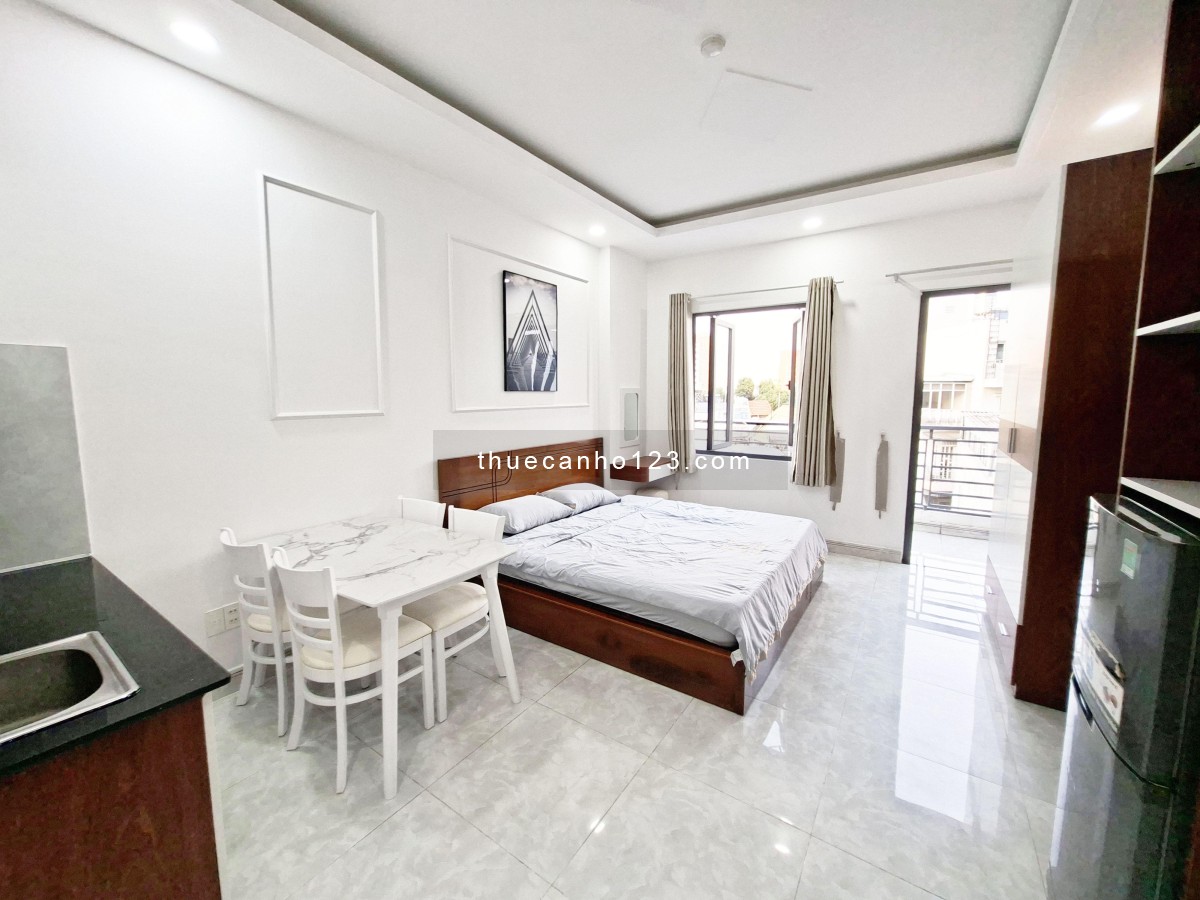 Studio 35m2 Có Balcony/cửa sổ trời, thang máy, hẻm oto gần Thảo Cầm Viên, chợ Thị Nghè, cầu Bason - Ảnh 1