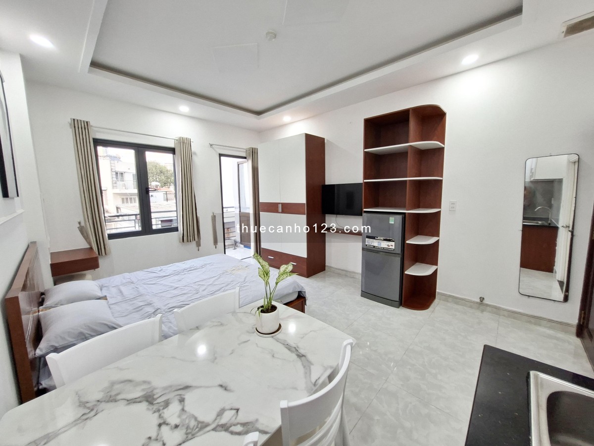 Studio 35m2 Có Balcony/cửa sổ trời, thang máy, hẻm oto gần Thảo Cầm Viên, chợ Thị Nghè, cầu Bason - Ảnh 2