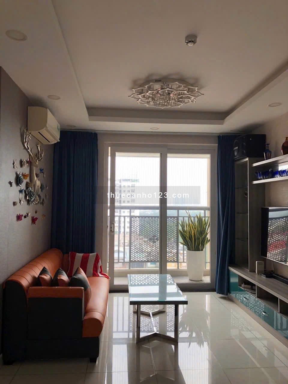 Giá 11tr/th, C/c Carillon 2, Trịnh Đình Thảo, TP, 75m2, 2PN, 2WC, Bancong. Nhà mới. - Ảnh 1