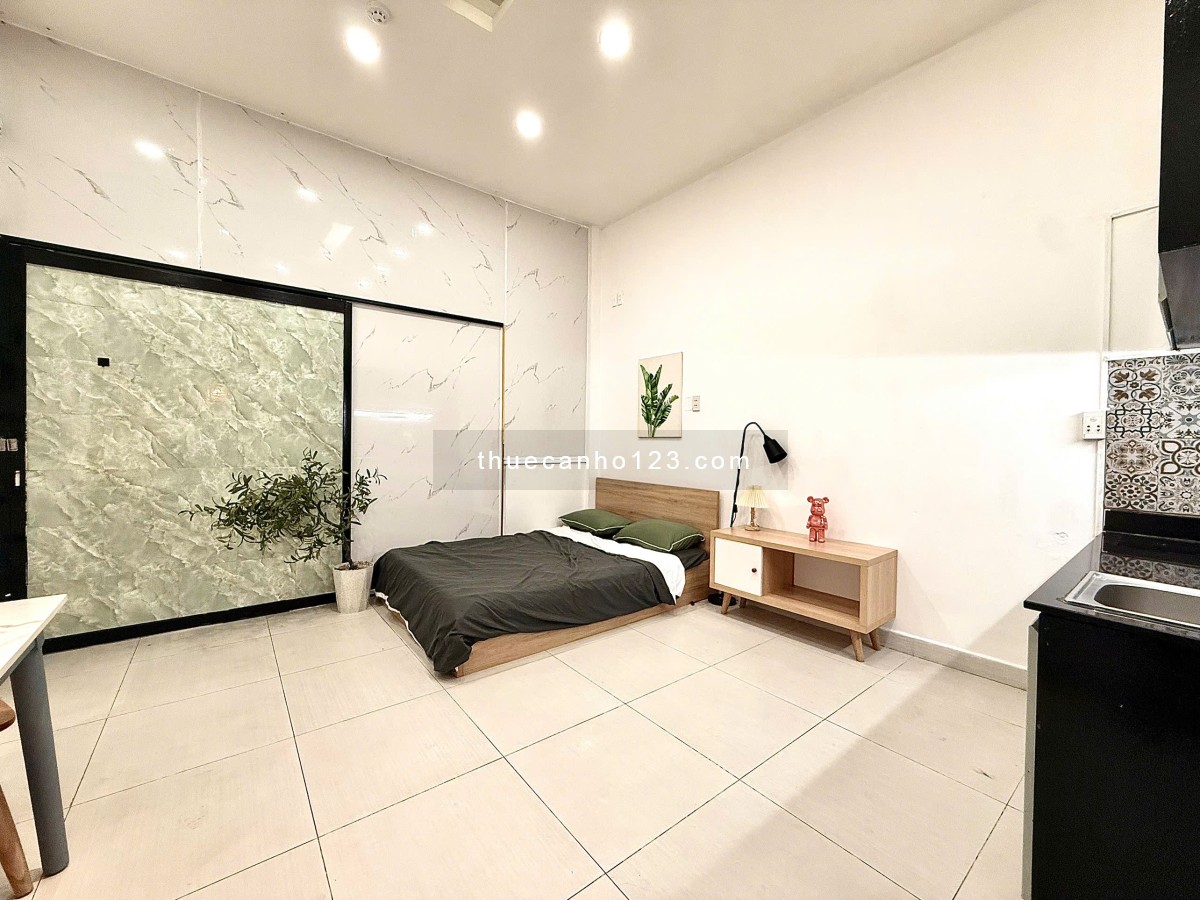 Cho Thuê Studio 35m2 Đầy Đủ Nội Thất Ban Công Giếng Trời Gần Chợ Bến Thành, Bùi Viên, Cầu Ông Lãnh - Ảnh 8