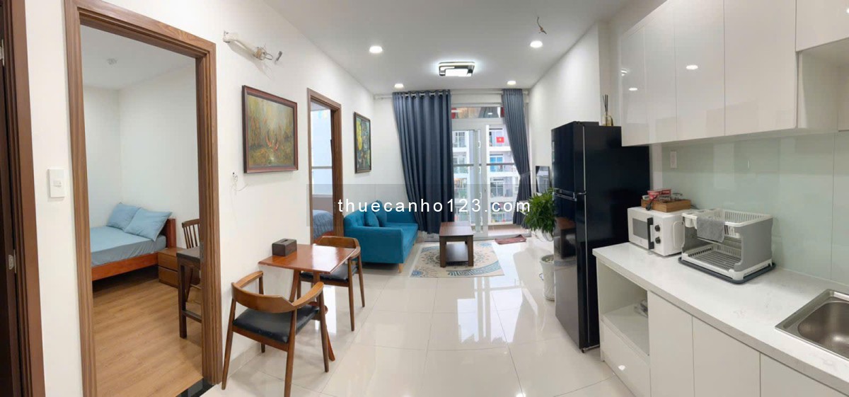 Cho Thuê Căn Hộ Cao Cấp Viva Riverside - Quận 6 - 70m² - 2PN, 2WC - Nội Thất - Lầu Cao - 12Tr/Th - Ảnh 1