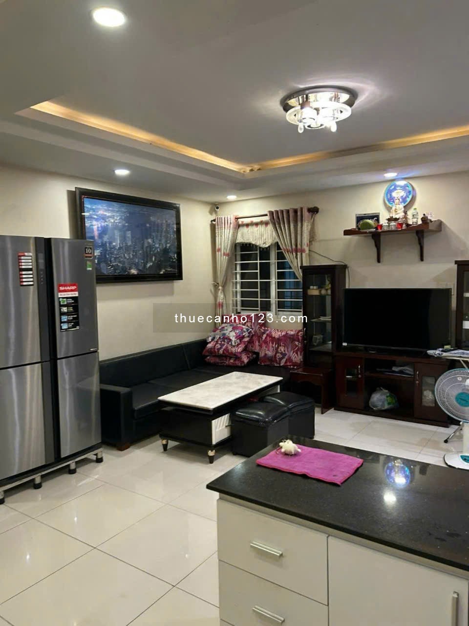 Chung Cư D5 - Đường D5 - Thạnh Mỹ Tây (p25)căn 3p ngủ, 105m2,giá 15tr/tháng - Ảnh 3