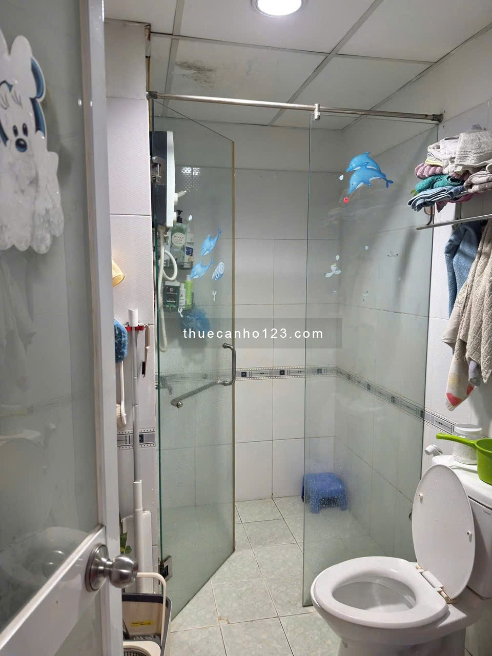 Chung cư Phú Thạnh, Nguyễn Sơn, TP: 2p ngủ, 95m2, giá 9,5tr, full NT - Ảnh 6