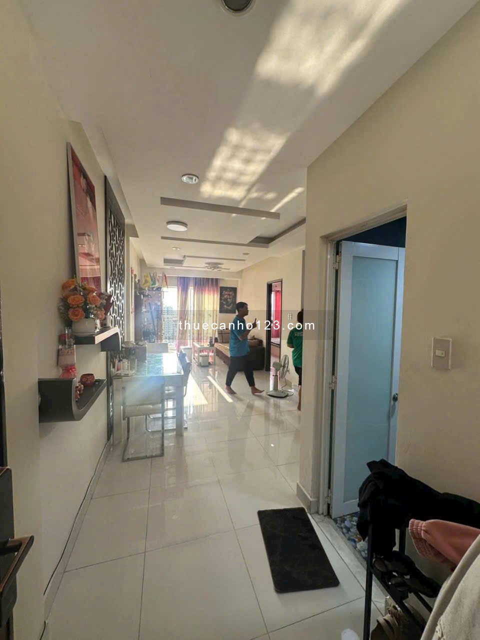 Chung cư Tô Hiến Thành, Quận 10: 95m2, 3p ngủ, có máy lạnh, 14triệu - Ảnh 5